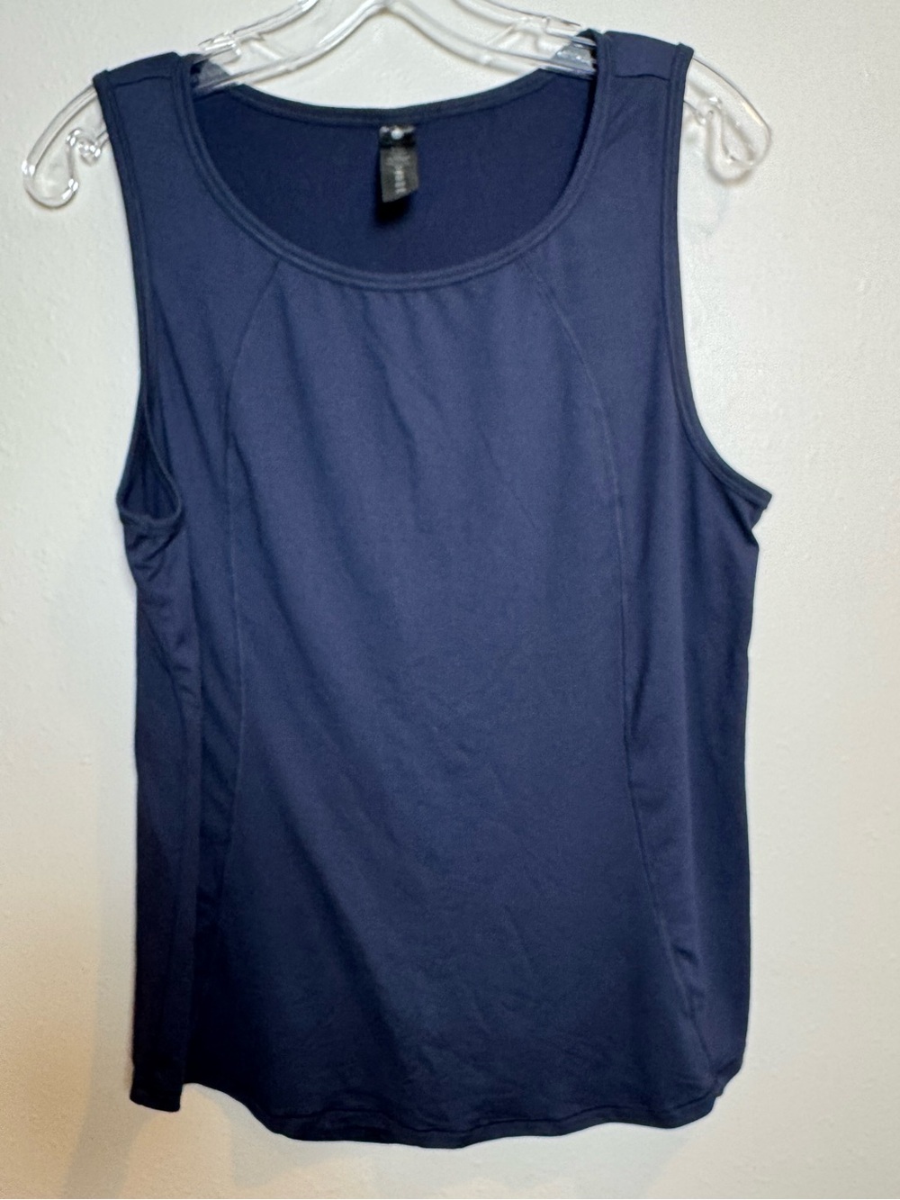 Yogalicious Women's Navy Sleeveless Athletic Tank Top